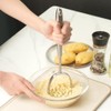 Mini Potato Masher Heavy Duty Stainless Steel with Potato Masher