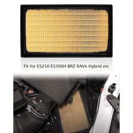 Filtro de aire de motor de 4 piezas para Lexus ES300h 2019-22, Toyota Camry Hybrid 2018-22, Corolla 2020-22, Avalon 2019-22, RAV4 Hybrid 2019-22, RAV4 Prime, Highlander 2020-22, Sienna 2021-22, Venza 20221--22