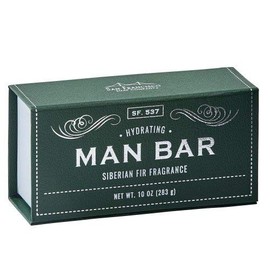 San Francisco Soap Company Hydrating Man Bar, Siberian Fir, 10 Ounce