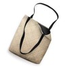 Heathered Basketweave Wool Luxury Color Pastel White - Light Tote