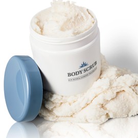 Médelle Medel Medel Medicated Body Scrub, 14.1 oz (400 g), Quasi-drug Product, Made in Japan, Scrub, Salt Scrub, Exfoliated Body Care, Massage, Soap, Elbow, Knee, Heel, Butt Care, Butt Care, Massage