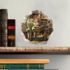 Reading Mouse - Mouse Hole Wall Sticker