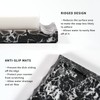 LWALMS Black Marble Soap Dish - Rectangle Decorative Stone Soap