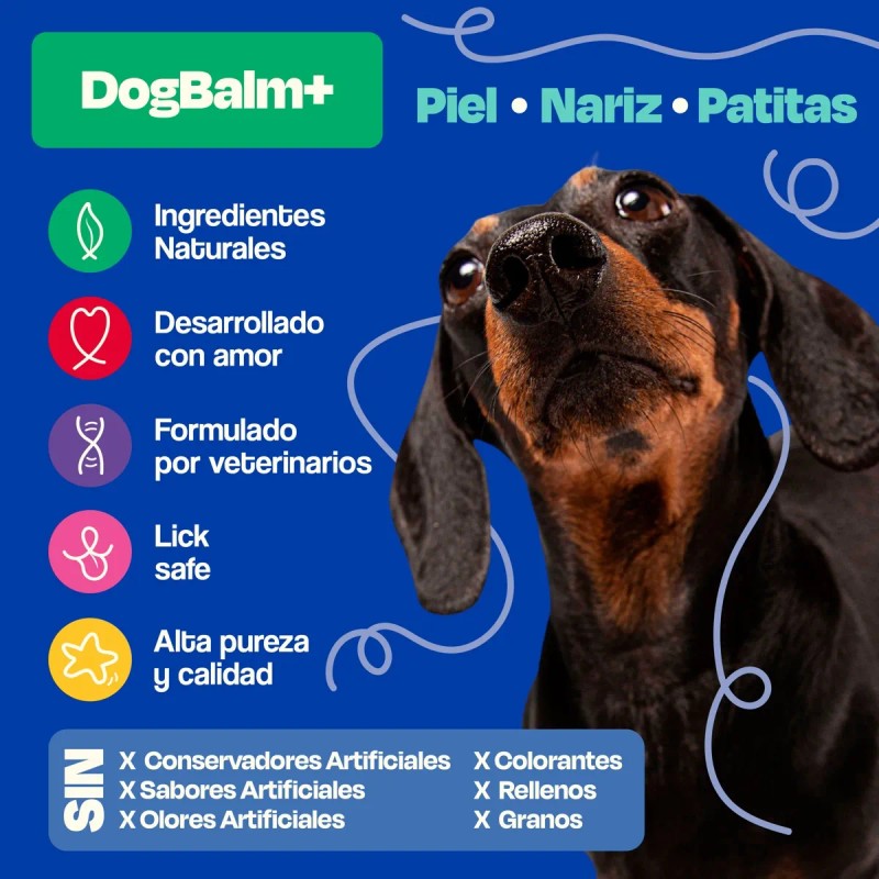 Dogelthy Pack De 2 Bálsamos Hidratantes Para Perro En Stick