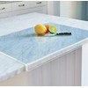 Clear Cutting Board for Kitchen with Lip with Non Slip