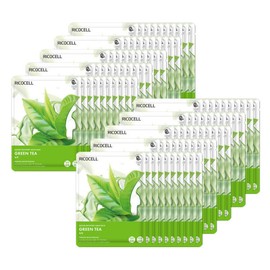 formulaLycocell Lycocell moist water glow mask pack 23g green tea 100 sheets hypoallergenic mild soothing moisture large capacity pack / 리코셀 촉촉 물광 마스크팩 23g 녹차 100장 저자극 순한 진정 수분 보습 대용량 팩