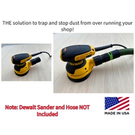 Dust Adapter for Dewalt Sander Compatible With Festool 27mm - Dust Collector Adapter - Saw Accessories - Compatible With Craftsman Sanders