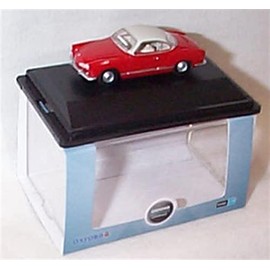 oxford Volkswagen Karmann Ghia Henna Red Pearl White Vehicle 1:76 scale diecast model