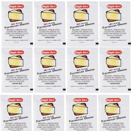 Parmesan Cheese Packets – 50 Count Single Serve 3.5g | 100% Real Grated Parmesan Cheese for Pizza, Pasta, Salads, Lunch, Takeout & Food Service | Individually Wrapped, Shelf-Stable, No Refrigeration Needed