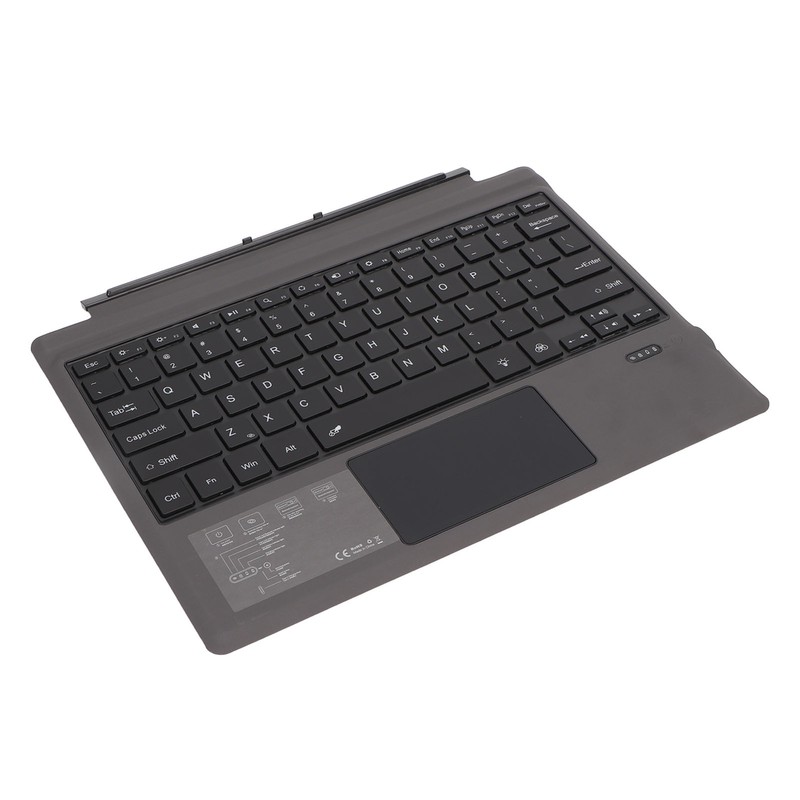 Bluetooth Wireless Keyboard with Touchpad Colorful Backlight Ultrathin Tablet Bluetooth