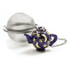 Norpro Stainless Steel 2-Inch Mesh Tea Infuser Ball with Teapot