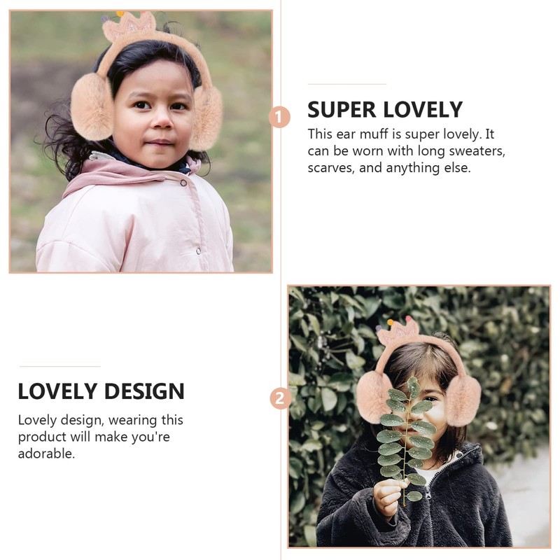 BESPORTBLE 1pc Crown Earmuffs Unicorn Ears Unicorn Earmuffs Ear Muffs