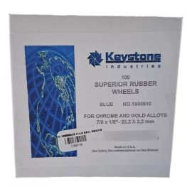 Keystone Disco De Hule Azul Mágico Con 100 Piezas Dedeco
