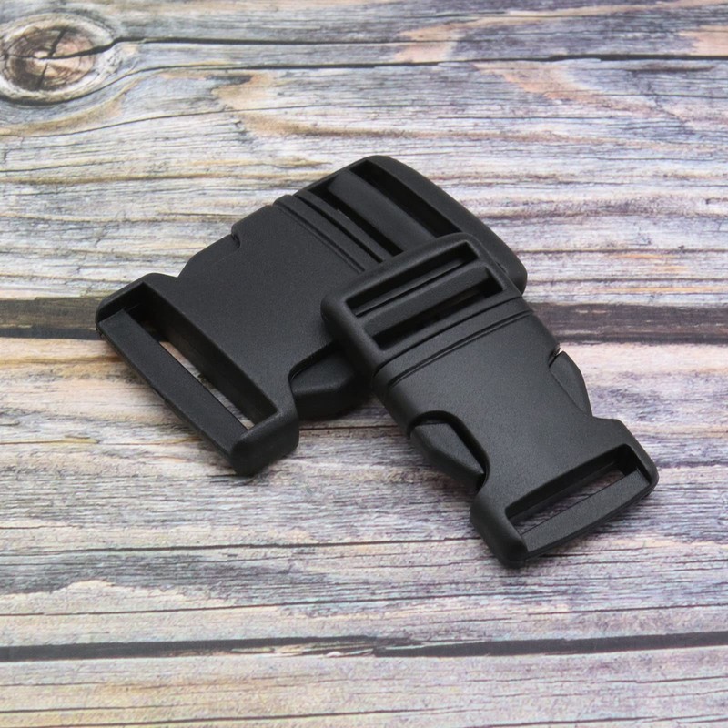 VGOL 8PCS Plastic Quick Side Release Buckle Clips Contoured Side