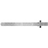 General Tools 300/1 6-Inch Flex Precision Stainless Steel Ruler, Chrome