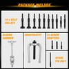 GOOACC 16pcs Blind Hole Bearing Puller Kit, Slide Hammer Pilot