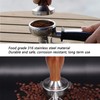 58mm Flat Base Coffee Tamper Manual Stainless Steel Coffee Powder