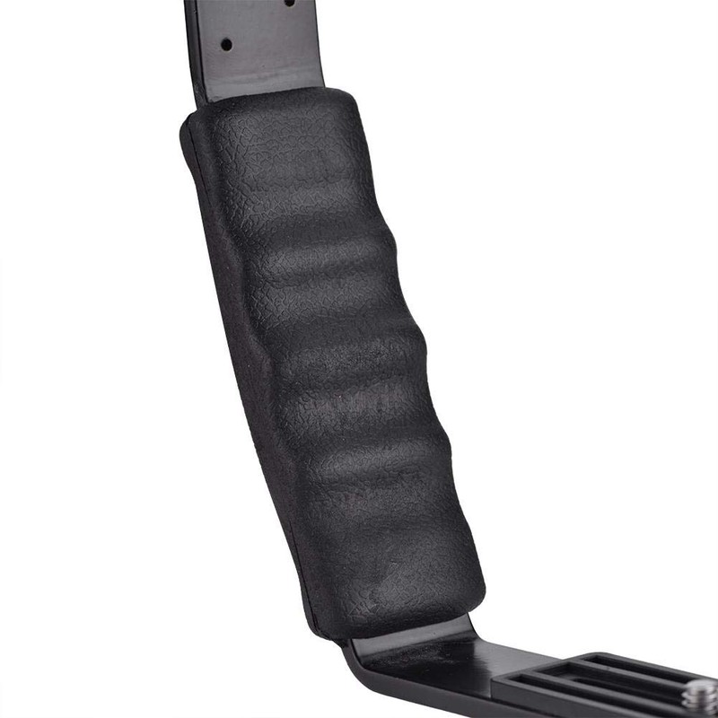 VBESTLIFE L-shape bracket holder for most cameras and camcorders.
