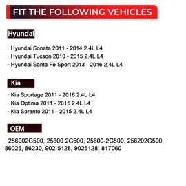 NITOYO Engine Coolant Thermostat Housing Assembly Compatible with Hyundai Sonata Tucson Santa, Kia Sportage Sorento Optima 2011-2016, Replaces 25600-2G500 256202G500 902-5128