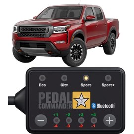 PEDAL COMMANDER para Nissan Frontier NP300 Accesorios 2006+, King Cab, Crew Cab, SV, Pro-4X, Desert Runner, 2.5 L, 3.8 L, 4.0 L, Controlador de respuesta del acelerador