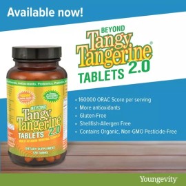 Youngevity Dr. Wallach Beyond Tangy Tangerine BTT 2.0 – 120 Tablets, Comprehensive Multivitamin & Mineral Supplement for Optimal Health, Energy & Vitality