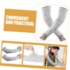 Mipcase 1pair Cut Resistant Arm Sleeves for Gardening Breathable Protective