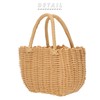 Murataya Vinyl Basket Bag P.P Petite Bag Gray 9988