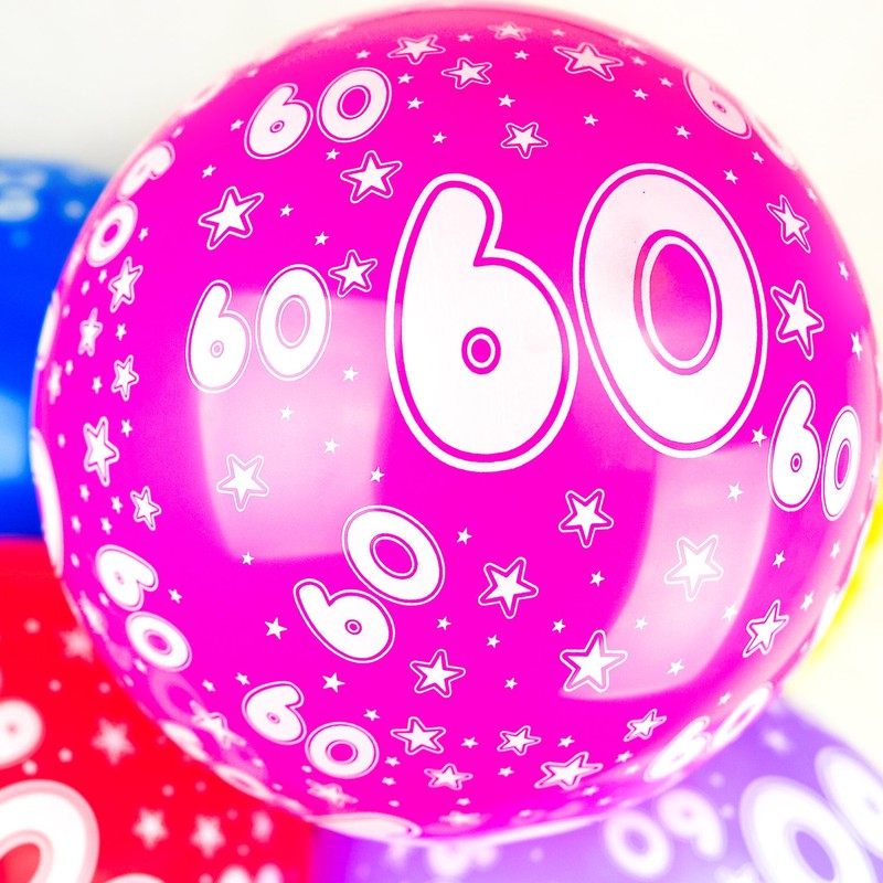 Happium 10 x Balloons 12 Inch Party Birthday Anniversary (Number