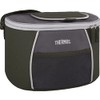Thermos E5 6 Can Soft Cooler, Grey/Green, E5CAN6