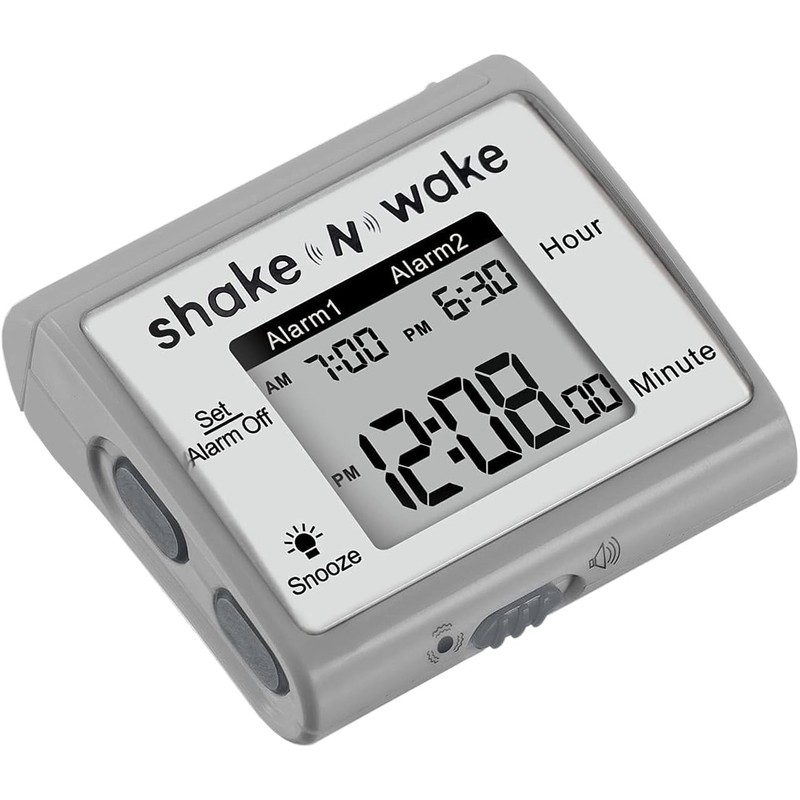 Tech Tools Vibrating Alarm Clock - Shake N Wake -