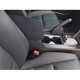 Auto Console Covers-Premium Center Console Armrest Cover Fits Honda Crosstour 2011-2016 Protected with an Anti-Pill Fleece Fabric- Black