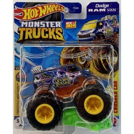 Hot Wheels Monster Trucks 2024 1:64 Scale (Dream Crusher Van 9/12 Freestyle Wreckers)