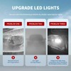 Archaic Dual light Strips Side Mirror Lights Compatible for Ford