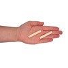 (Pack of 100) Wooden Dowels 8x50mm Solid Birch Wood Groove