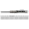 Rowiz 3pcs Woodworking Square Hole Drill Bits Mortising Chisel Set,