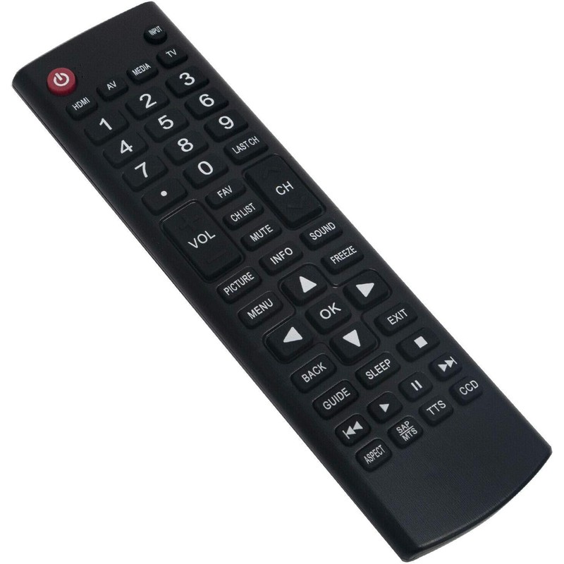 Remote for ONN TV ONC50UB18C05 ONA24HB19E02 ONA43UB19E04 ONA50UB19E0