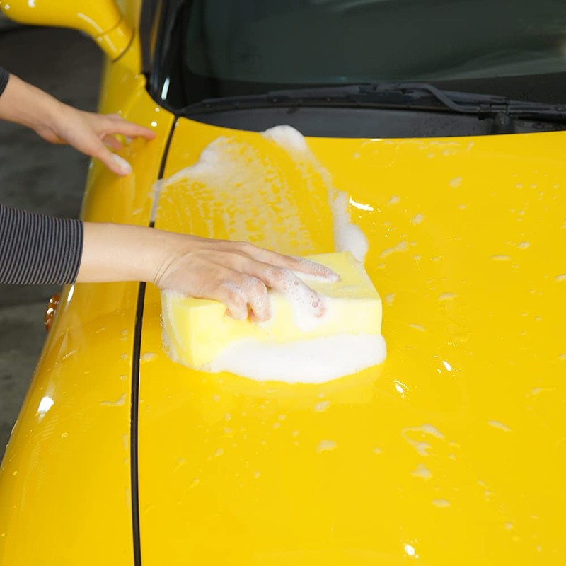 Car Wash Sponge, Non-Scratch, Urethane Foam, Car Wash Supplies, Motorcycle,