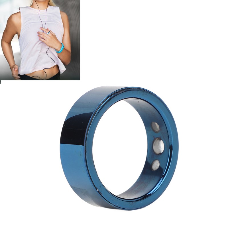Smart Ring Sleep Fitness Tracker Pedometer Waterproof Exquisite Vibration Alert