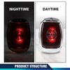 PIT66 Tail Lights Red Rear Light Lamp Assembly Right Left