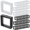 60 Pcs 3D Floating Display Case 2.8 x 2.8 x