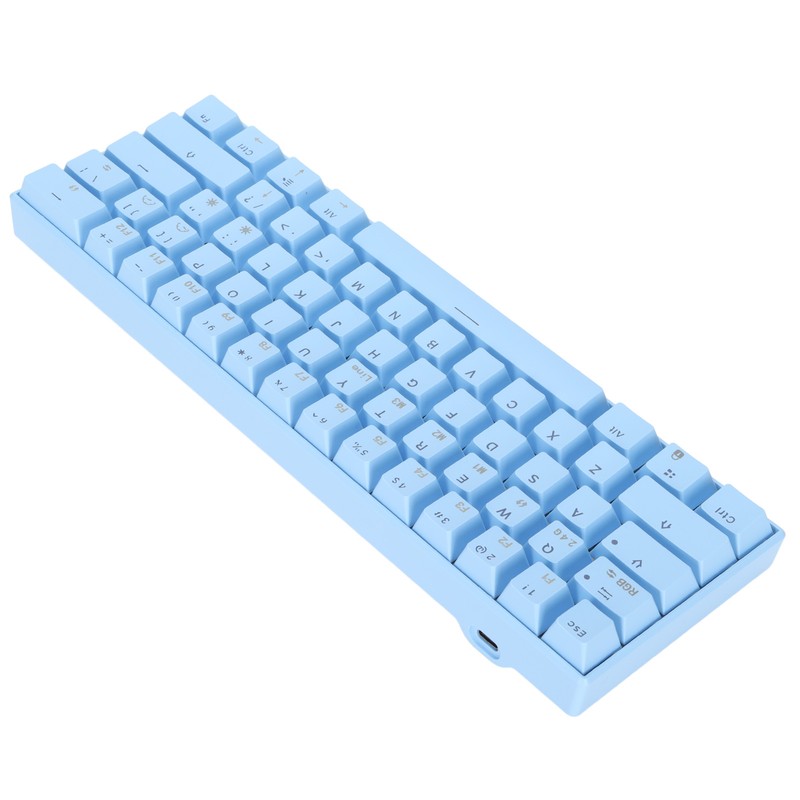 READSON Mechanical Keyboard 61 Keys RGB 3 Modes Support Wireless