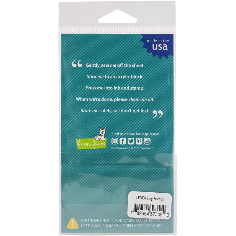 Lawn Fawn, Clear Stamp, Tiny Friends