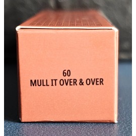 M·A·C MAC LOCKED KISS 24 HR LIPSTICK  # 60 MULL IT OVER & OVER  .06 OZ 4ML BEAUTY NEW