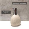 Soap Dispenser Bathroom Beige 250 ml, Pump Dispenser for Liquid
