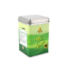 Tea Canisters - Tea Gift Tin - Vietnamese Tea - Exclusive Tea Varieties in High-Quality Packaging - 100 g (Green Tea)