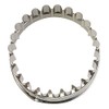 Staedter Linzer Outer Ring, 6.5 cm, Stainless Steel Silver