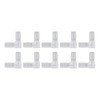 10 Pieces Angle Hose Nozzle Plastic 90 Degree Angle Hose