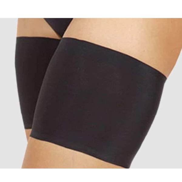 Anti-Crotch Thigh Band, Thigh Slap, Spats, Lace Band, Fashionable Tights, Authorized Dealer (Sports Type Black, B.23-24.0 inches (61 cm)