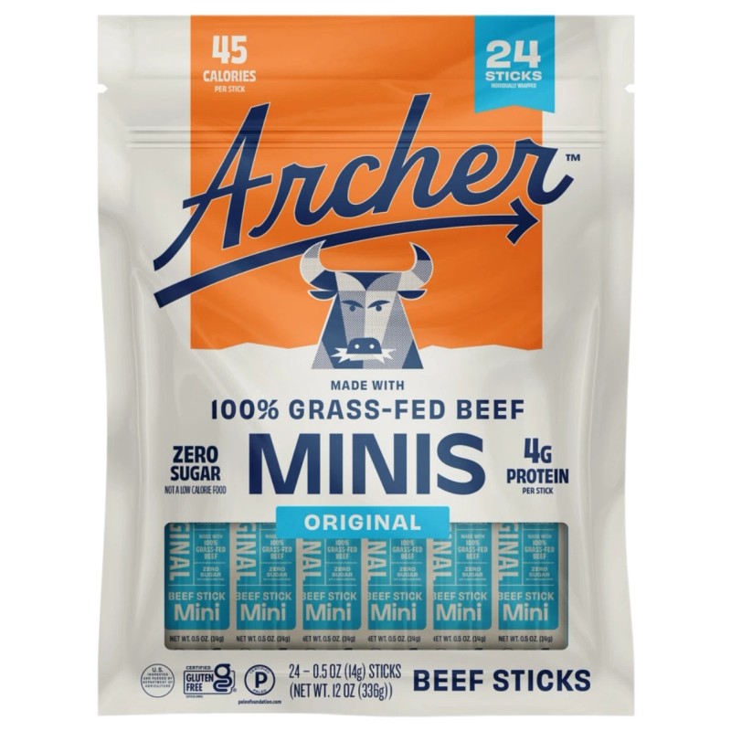 Country Archer 2 Country Archer Original Mini Beef Sticks (24