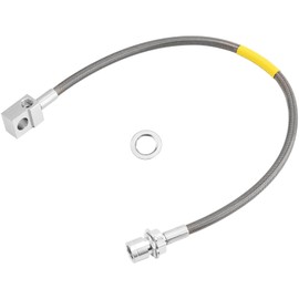 Racewill Rear Extended Stainless Steel Brake Line 89335S Compatible with 1971-1991 Chevy GMC C/K 10 15 20 25 Blazer 4"-6" Lift